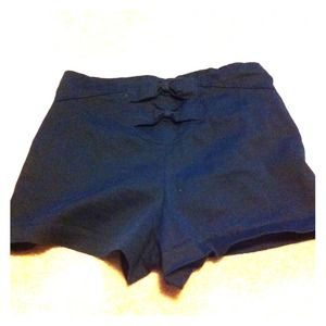 RESERVED High waisted navy blue shorts