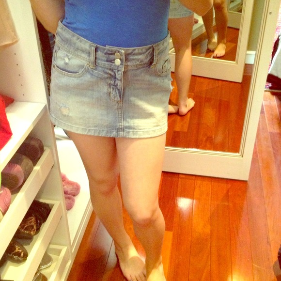 Jean skirt