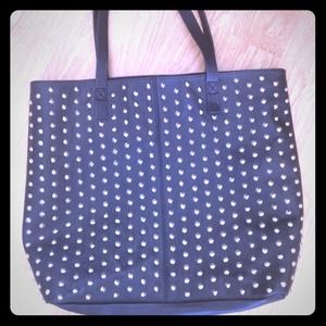 Steve Madden black studded tote!
