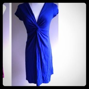 Cobalt Blue Anthropologie Lux Dress