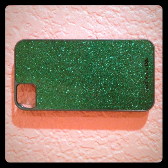 Green sparkly iPhone 4/4s case