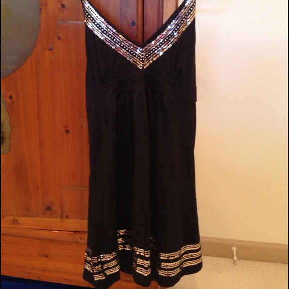 💗BUNDLED💗! VS Black Sequin Dress-Large