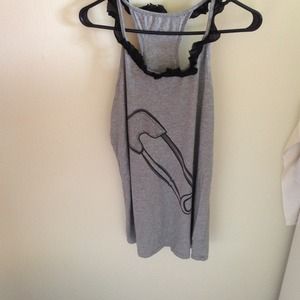 Long tank tee