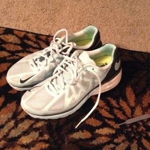 Nike light blue shoes