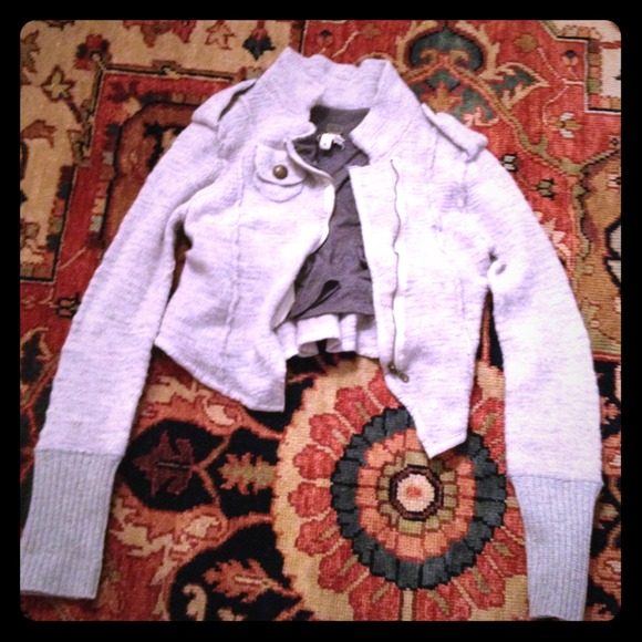 REDUCED We the Free bomber style sweater