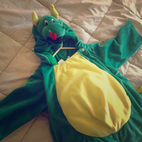 Dinosaur Halloween custom