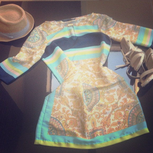 Shift dress from Zara.