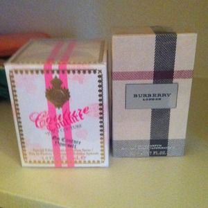Juicy couture 1.0 0z & Burberry London 1.7oz bundl