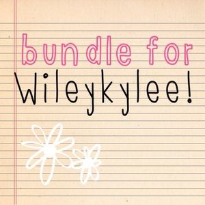 Shirt bundle for @wileykylee !