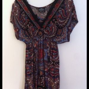 Multi Colored Ladies Tunic, Lg