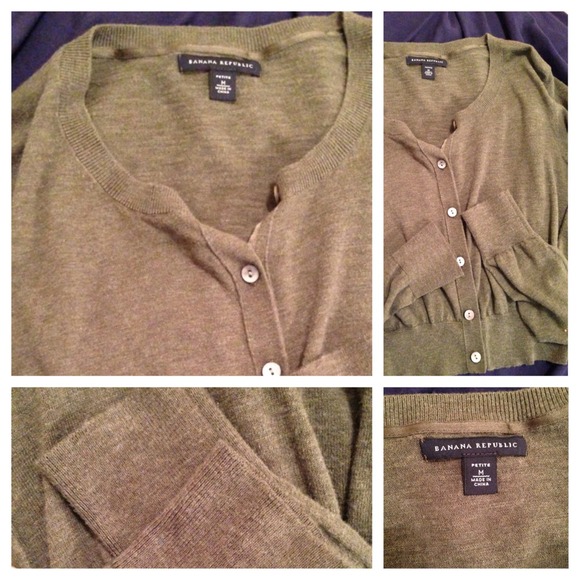 Olive green cardigan - Picture 1 of 1