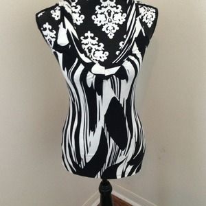 SOLD!!!!!!EXPRESS black and white print