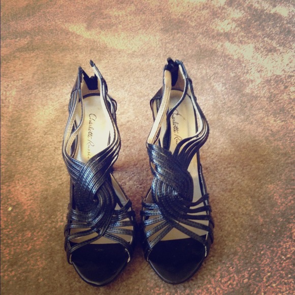 Perfect summer black heels