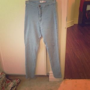 High Waisted American Apparel Jeans
