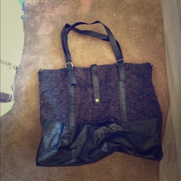 LARGE black tote