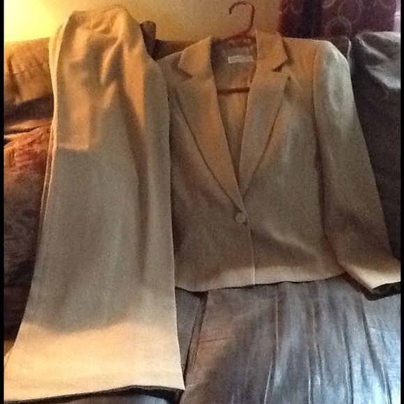 Blazer and pants suit
