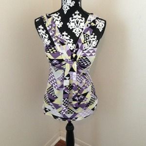 JUST REDUCED!!! BCBG Generation lavender print top