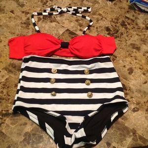 Beautiful High Waisted Retro Bikini SALE!!