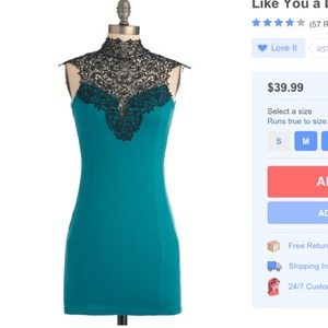 I Like You A Lattice Dress from ModCloth