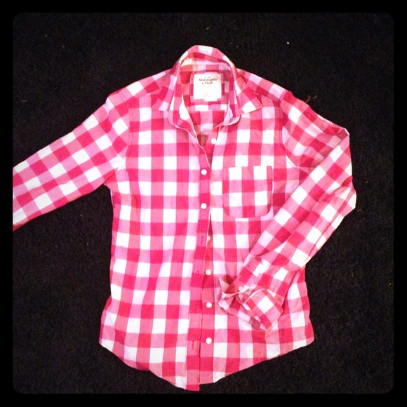 Abercrombie & Fitch plaid button up