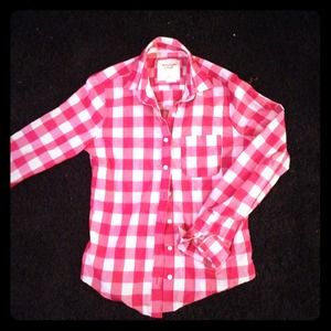 Abercrombie & Fitch plaid button up