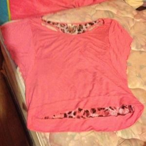 Pink leopard print
