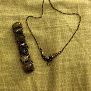 * 1928 necklace and bracelet set