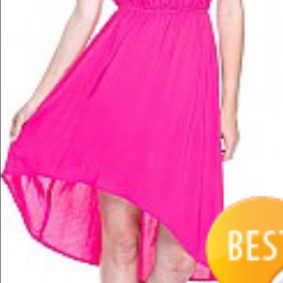 Pink summer dress - Picture 2 of 3