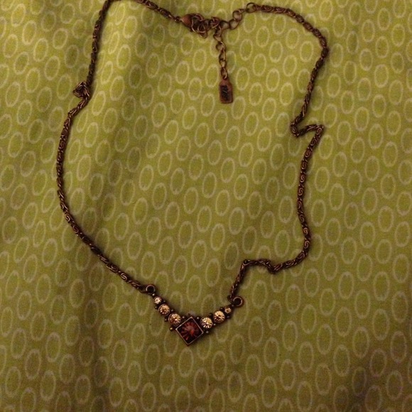 * 1928 bronze necklace