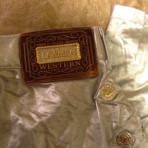 Lawman silver pants