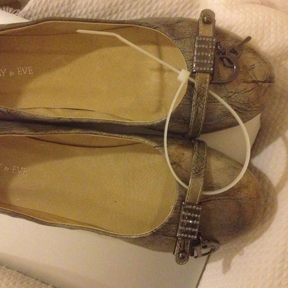 Ballet flats animal skin print