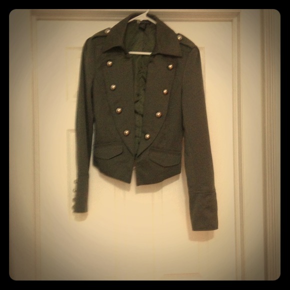 Army green Blazer jacket