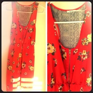 Urban Outfitters lace luau dress