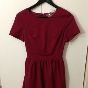 Brand new oxblood dress!
