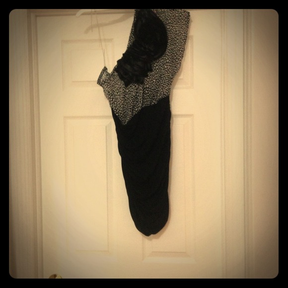 Flowered Half sleeve blouse cocktail dress