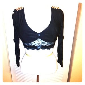 "Rock Out" Crop Blouse