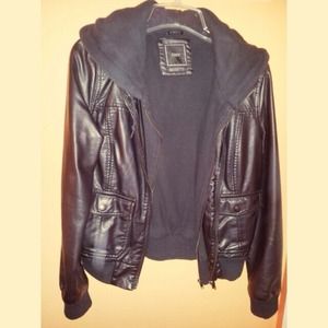 Black obey jacket