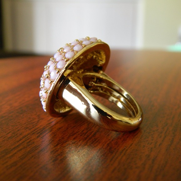 Pink Cluster Ring - Picture 2 of 4