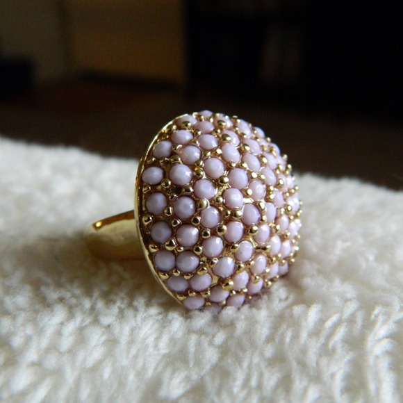 Pink Cluster Ring - Picture 3 of 4