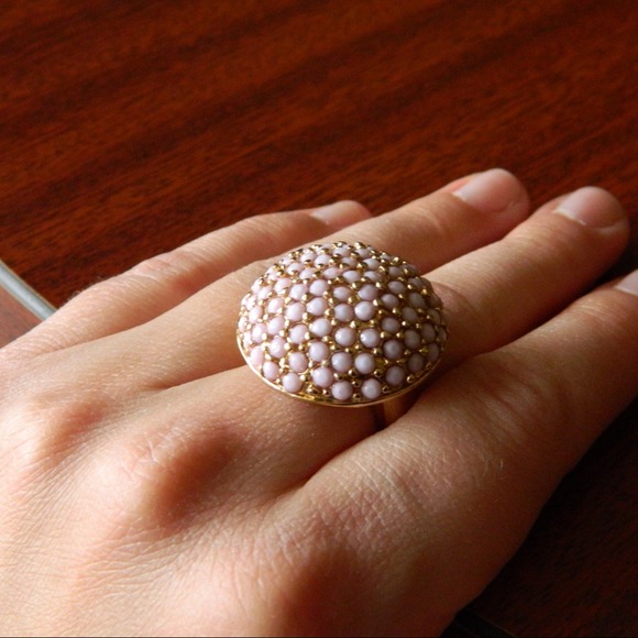 Pink Cluster Ring - Picture 4 of 4