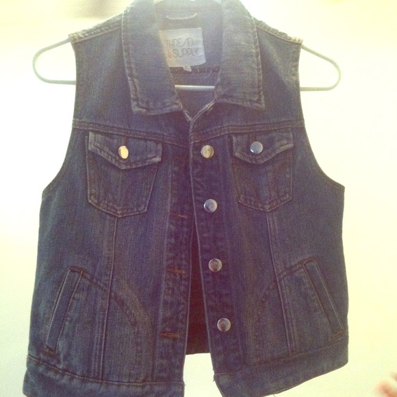 Denim vest