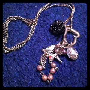 Multi charm necklace!