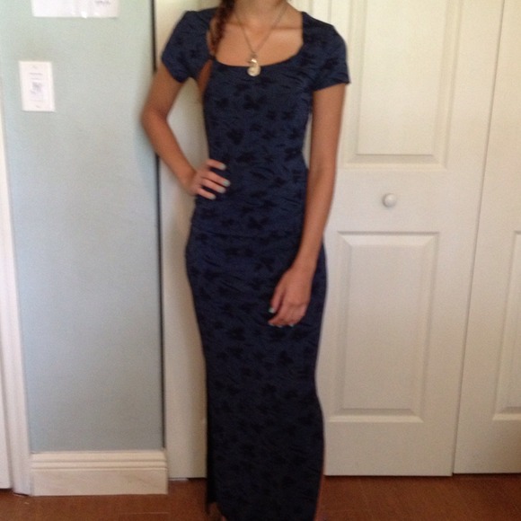 Navy Blue skirt and matching top