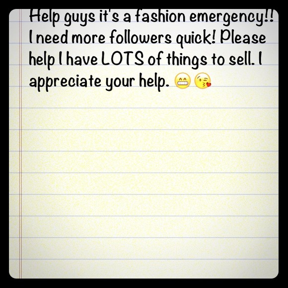 Followers please? 😁😘