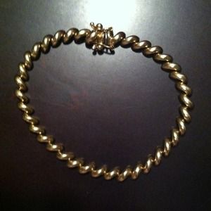 ON HOLD...14 K gold San Marco bracelet