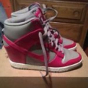 Nike dunk wedge sneakers