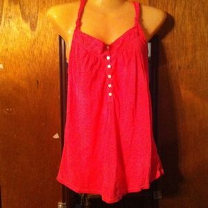 Buttoned aero tank top!