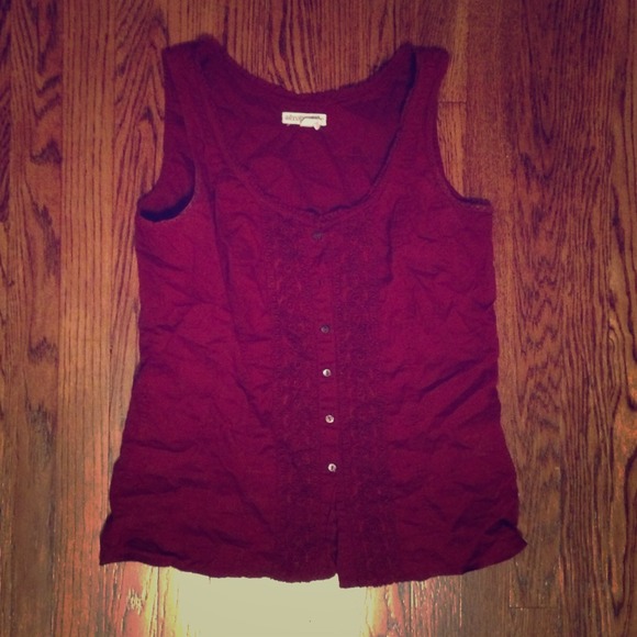 Embroidered Tank Top