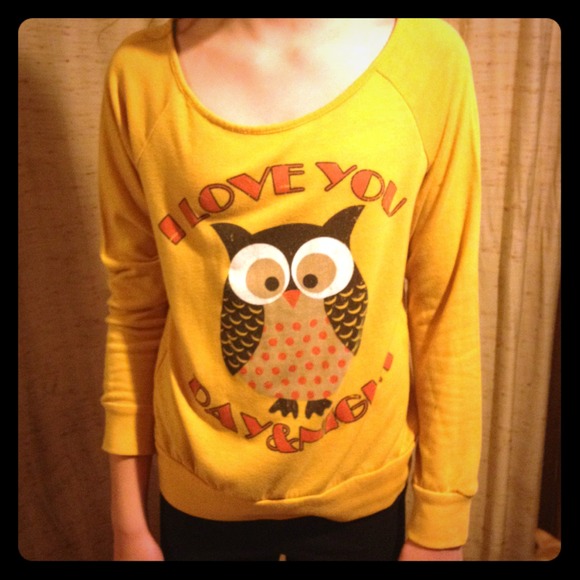 Owl shirt never worn