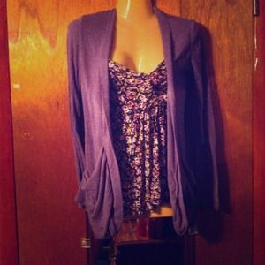 Long sleeve cardigan!